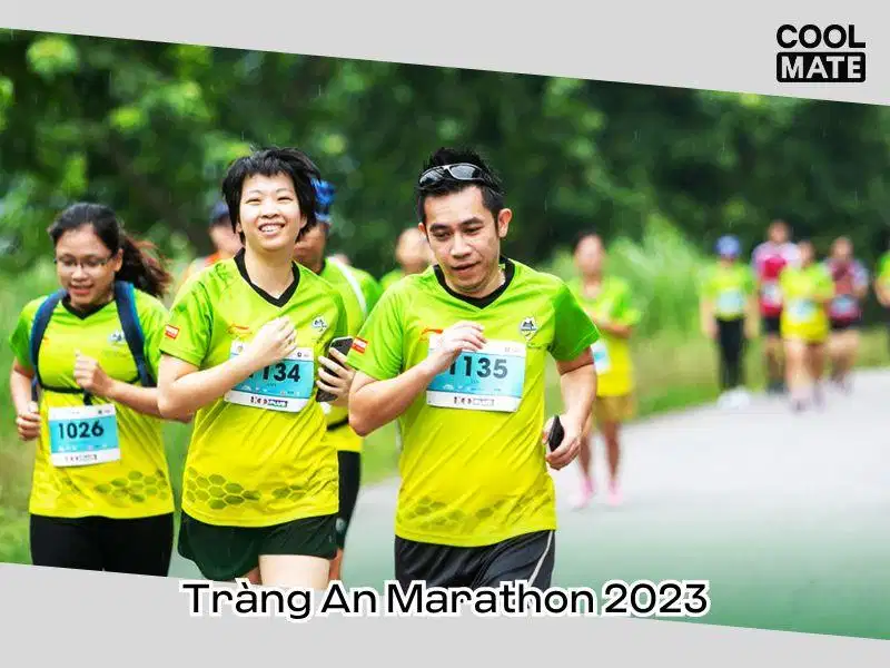 Giải chạy Tràng An Marathon Ninh Bình Vận động viên thi đấu giữa khung cảnh non nước Tràng An