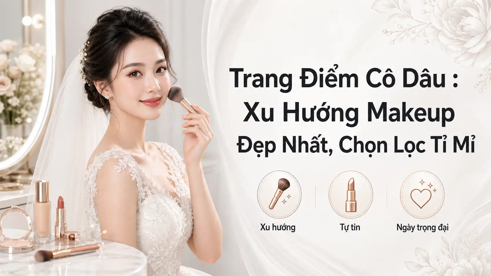 Trang Điểm Cô Dâu: Xu Hướng Makeup Đẹp Nhất Cho Ngày Cưới