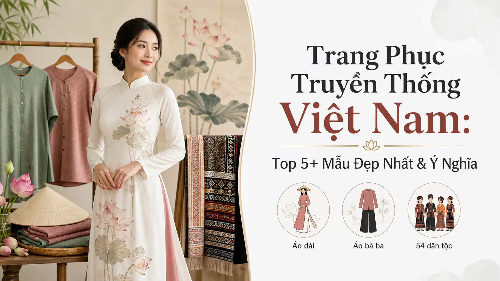 Trang Phục Truyền Thống Việt Nam: 5 Mẫu Đẹp & Ý Nghĩa