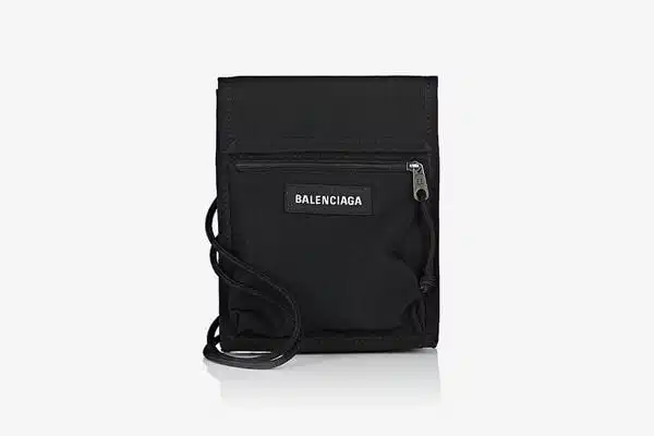 Balenciaga Explorer Pouch vải nylon dây dù thừng phong cách streetwear