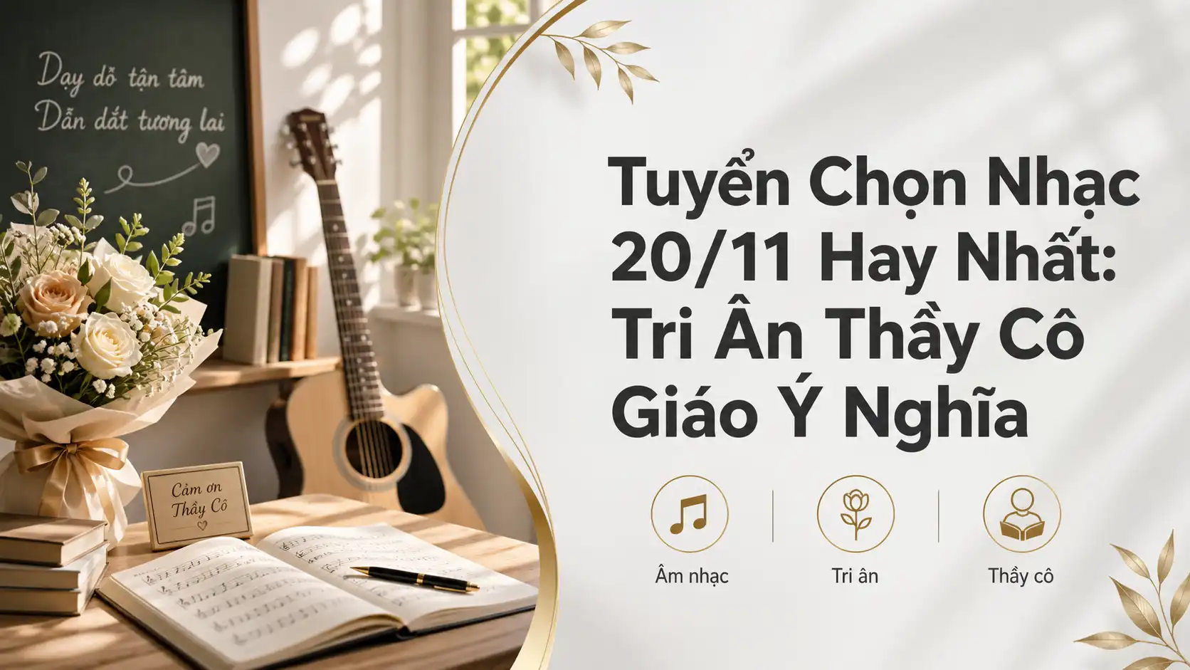 Nhạc 20/11 Hay Nhất - Tri Ân Thầy Cô Ý Nghĩa Và Cảm Động