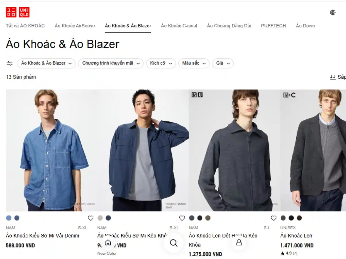 Uniqlo nổi tiếng toàn cầu với chất lượng chuẩn Nhật Uniqlo nổi tiếng toàn cầu với chất lượng chuẩn Nhật