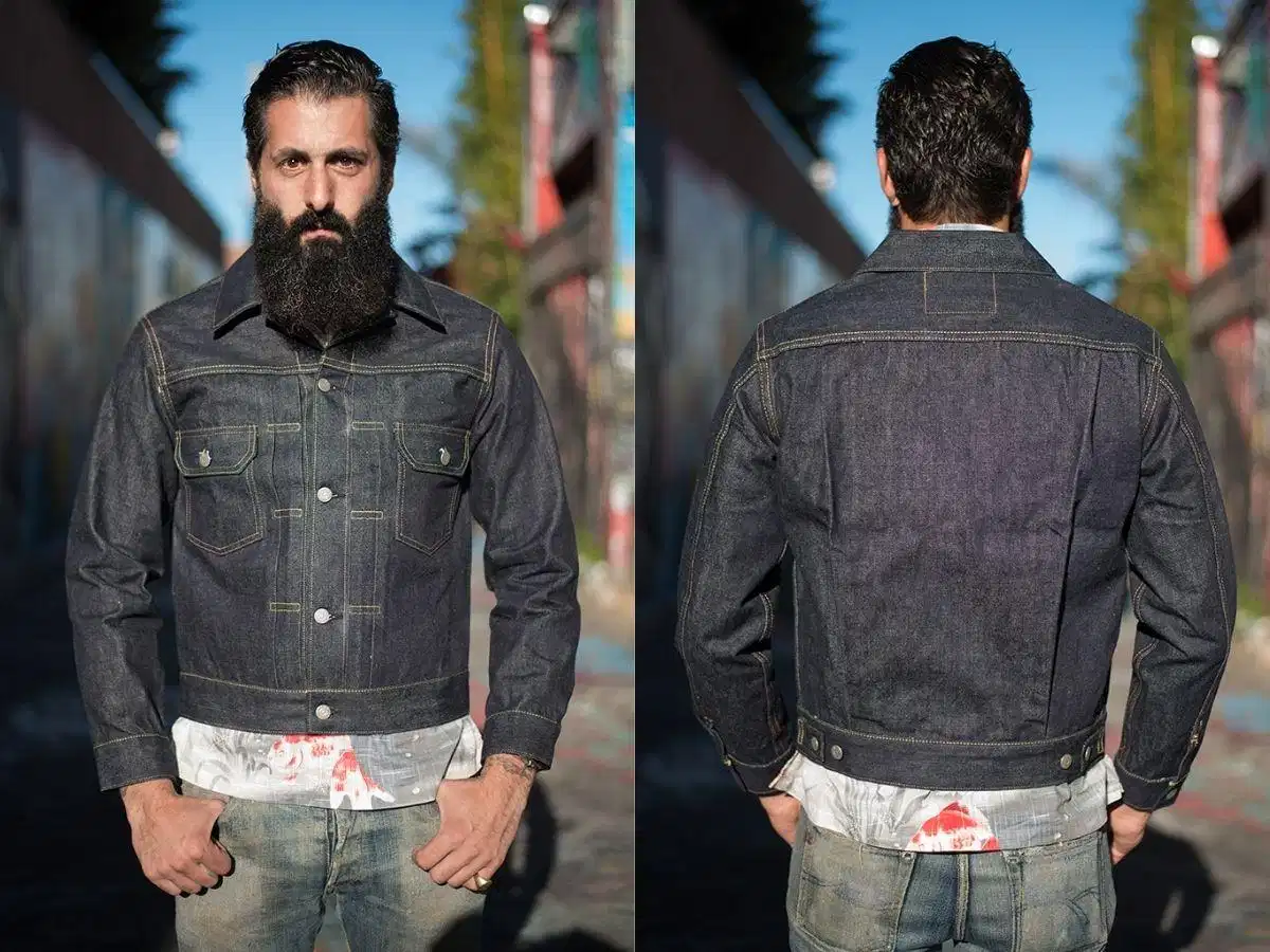 Unsanforized Denim co lại theo dáng người mặc Chất liệu Unsanforized denim có tỷ lệ co rút tự nhiên từ 5% đến 10%