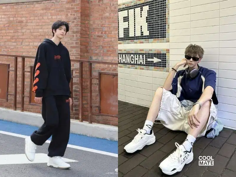 Lối phối đồ đa dạng và phóng khoáng của phong cách sporty chic