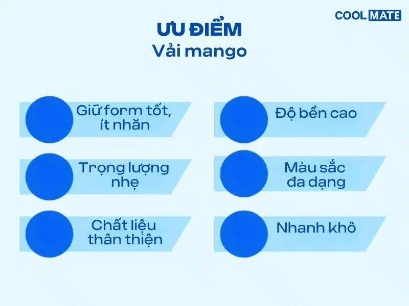 Những ưu điểm nổi bật của chất liệu vải mango trong ngành thời trang