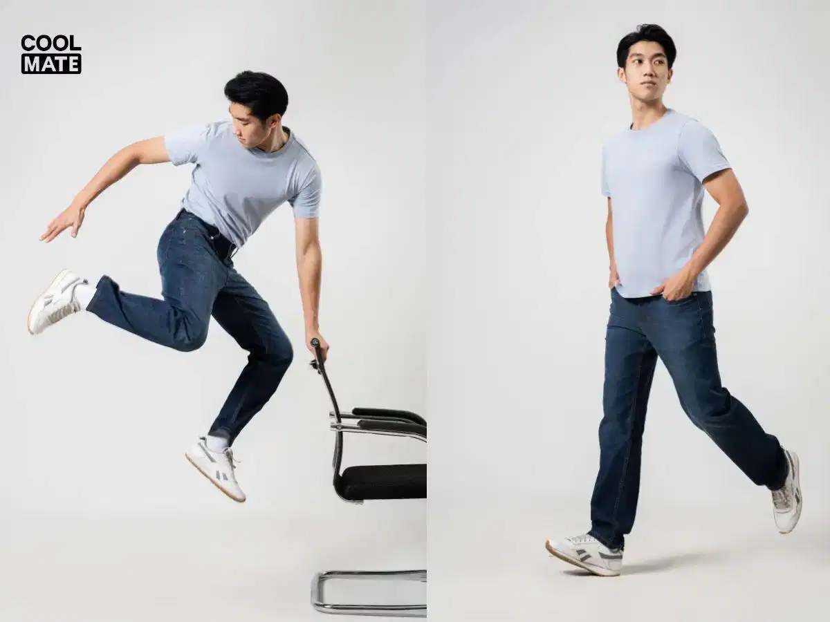 Kiểm tra độ co giãn của quần jean skinny nam trước khi mua Kiểm tra độ co giãn của quần jean skinny nam trước khi mua