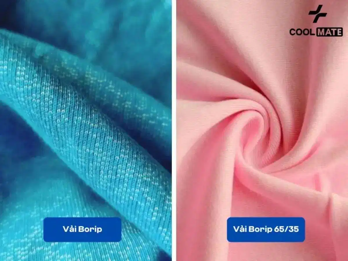 Vải Borip cotton 65/35 cân bằng độ bền và độ thoáng mát