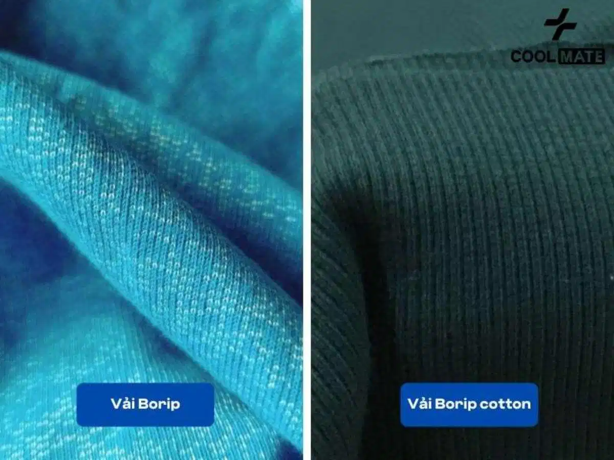Vải Borip Cotton từ sợi bông nguyên bản