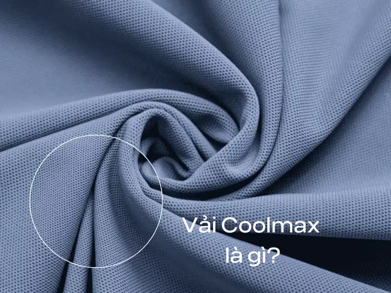 Vải Coolmax được pha trộn từ các sợi Polyester Vải Coolmax được pha trộn từ các sợi Polyester