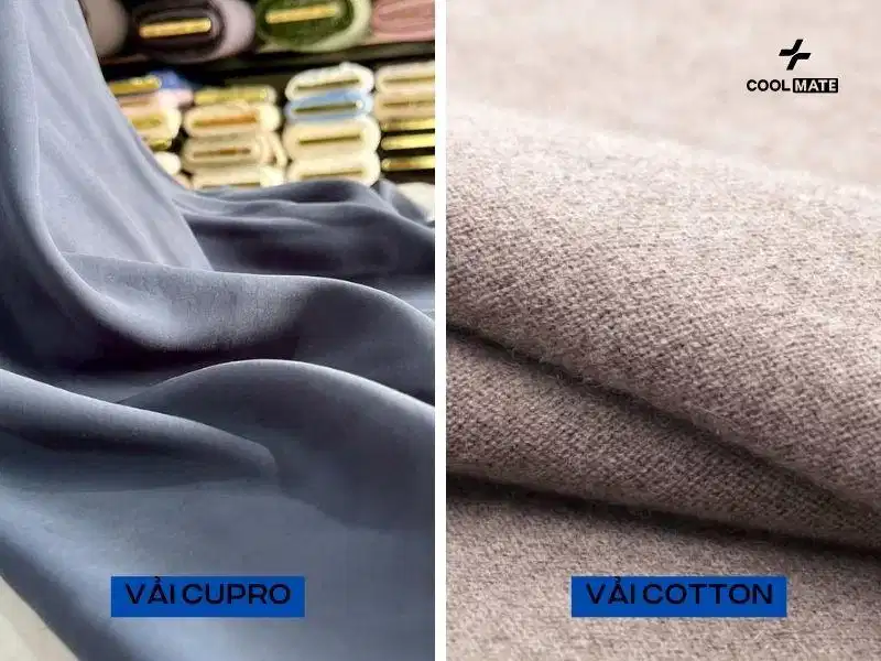 vải cotton và vải cupro Phân biệt vải cotton và vải cupro