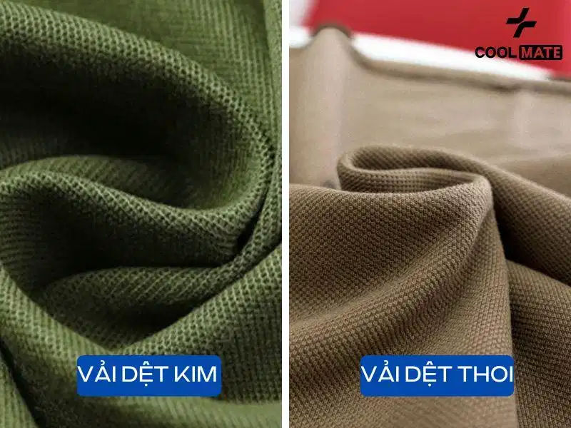So sánh độ phục hồi chống nhăn của vải dệt kim và vải dệt thoi sau khi vò So sánh độ phục hồi chống nhăn của vải dệt kim và vải dệt thoi sau khi vò