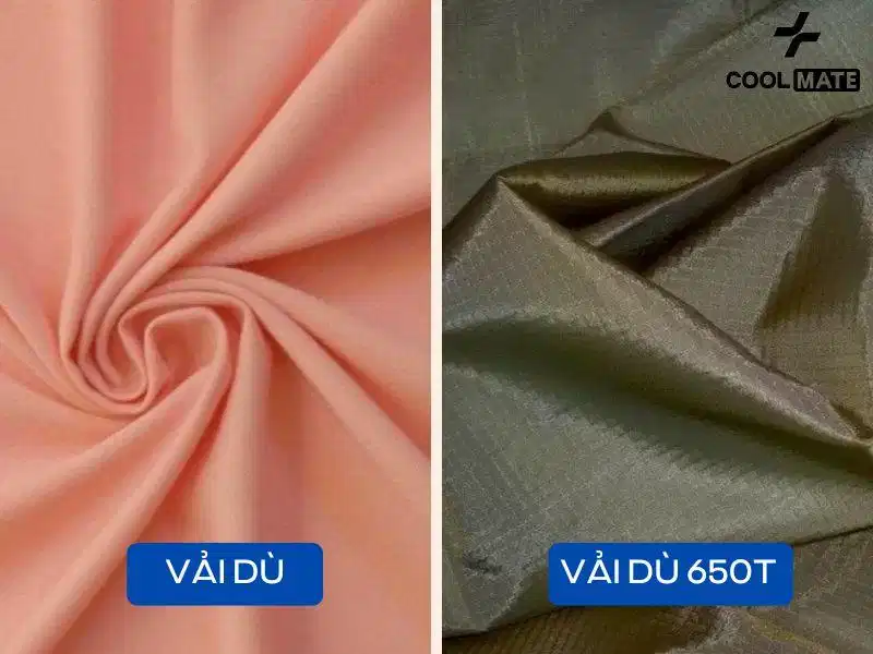 Vải dù 650T là chất liệu vải dù cao cấp