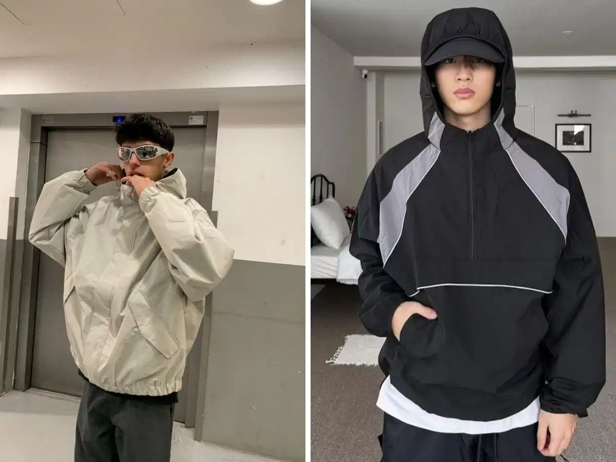 Chất liệu vải dù và polyester ứng dụng trong sản xuất áo khoác gió nam Chất liệu vải dù và polyester ứng dụng trong sản xuất áo khoác gió nam