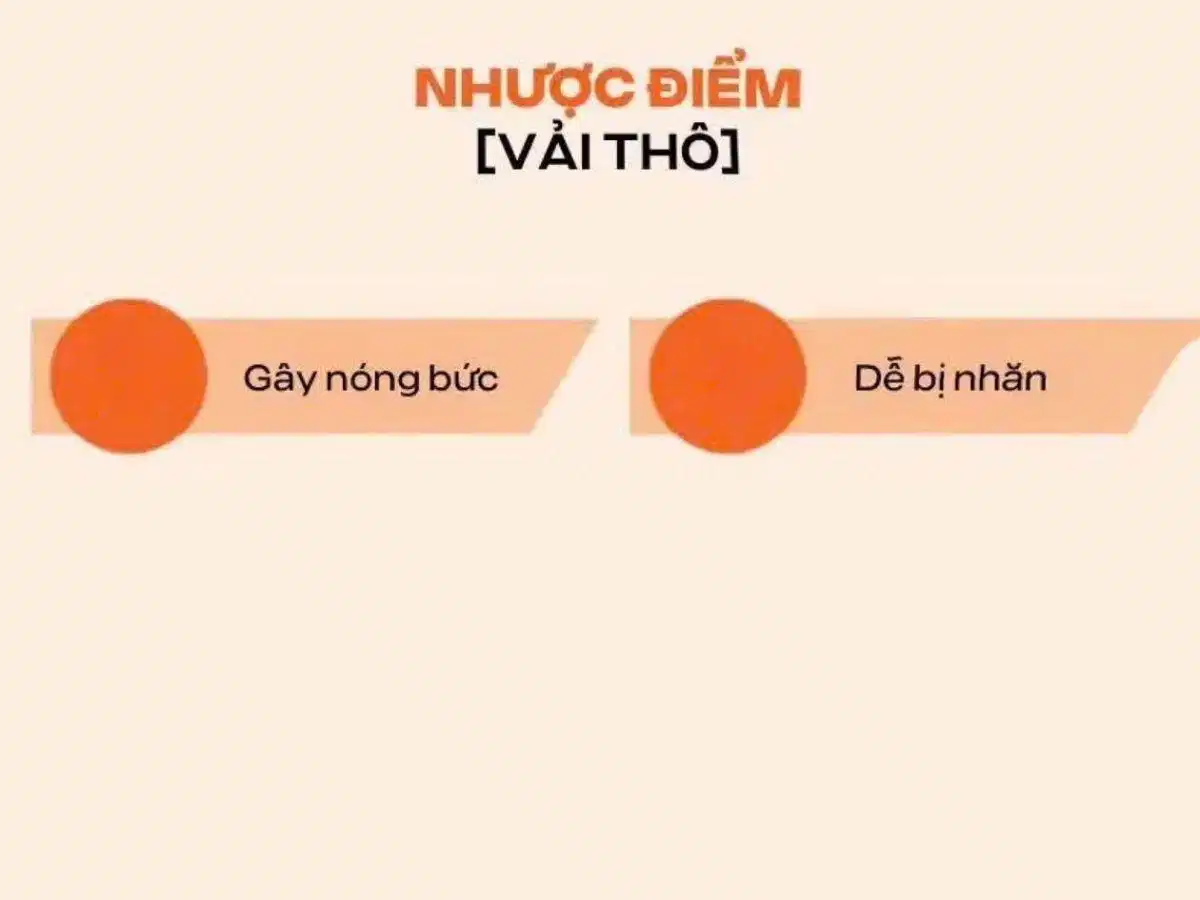 Nếp gấp tự nhiên của vải thô Hiện tượng nhăn tự nhiên trên bề mặt trang phục vải thô
