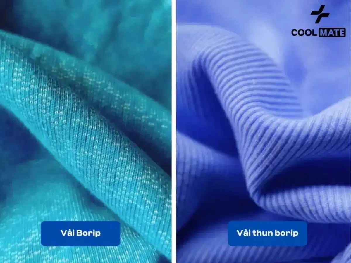 Vải thun Borip sợi bông co giãn đàn hồi tốt