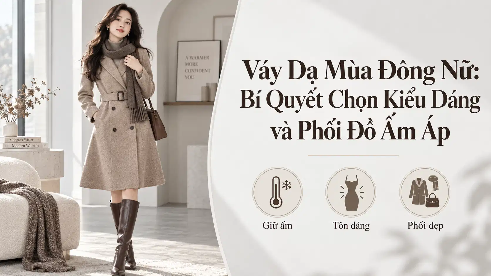 Váy Dạ Mùa Đông Nữ: Bí Quyết Chọn Kiểu Dáng và Phối Đồ Ấm Áp