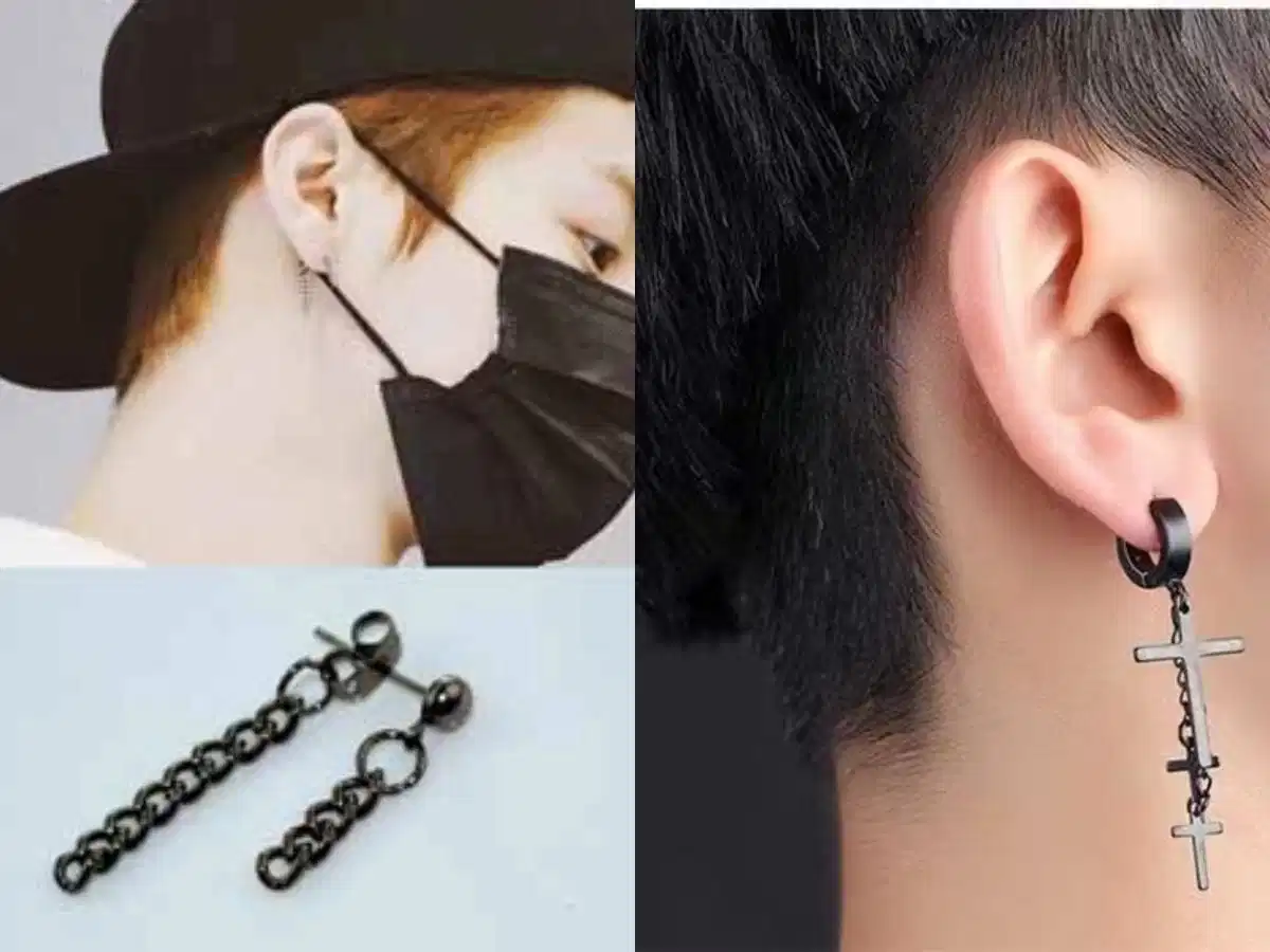Các mẫu khuyên tai nam và phụ kiện kim loại tại Winz Shop Các mẫu khuyên tai nam và phụ kiện kim loại tại Winz Shop