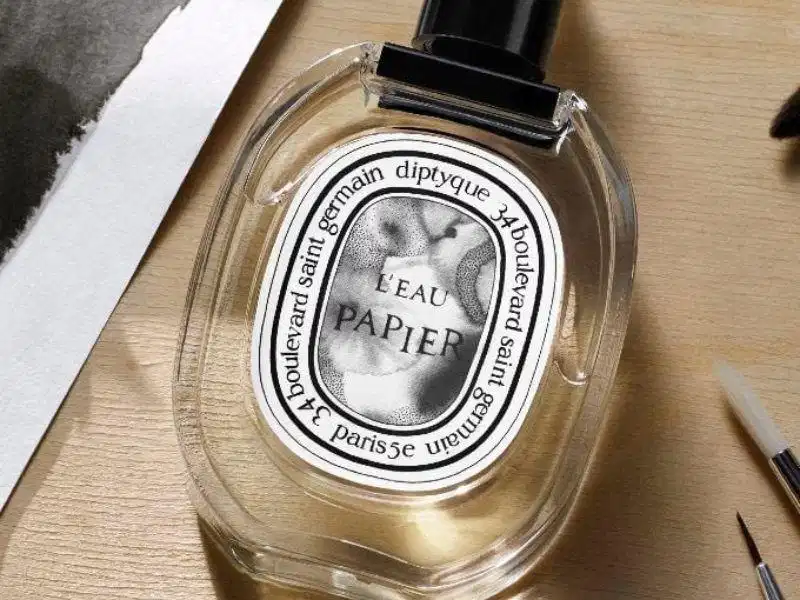 Diptyque L'Eau Papier EDT Chai nước hoa Diptyque L'Eau Papier nốt xạ hương giấy mực tinh tế