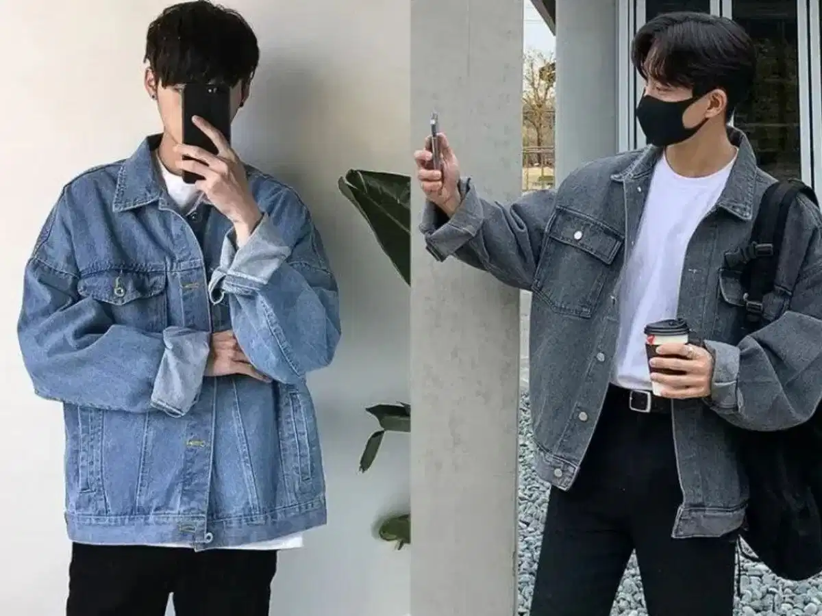 Thao tác xắn tay áo khoác jean tạo điểm nhấn cho tổng thể trang phục nam Thao tác xắn tay áo khoác jean tạo điểm nhấn cho tổng thể trang phục nam