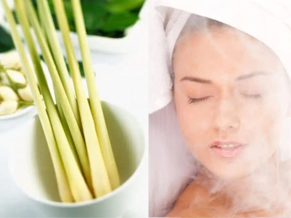 Xông mặt với sả tại nhà