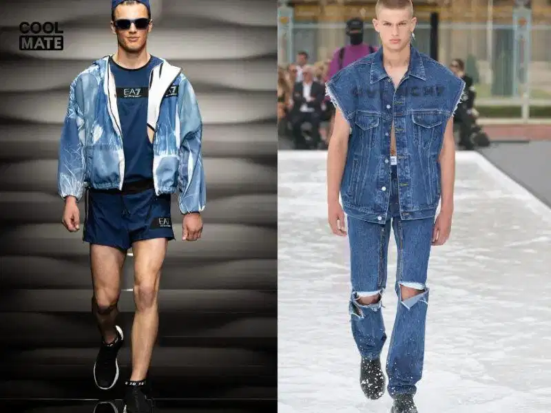 Chất liệu denim cao cấp trong các thiết kế thời trang nam hiện đại