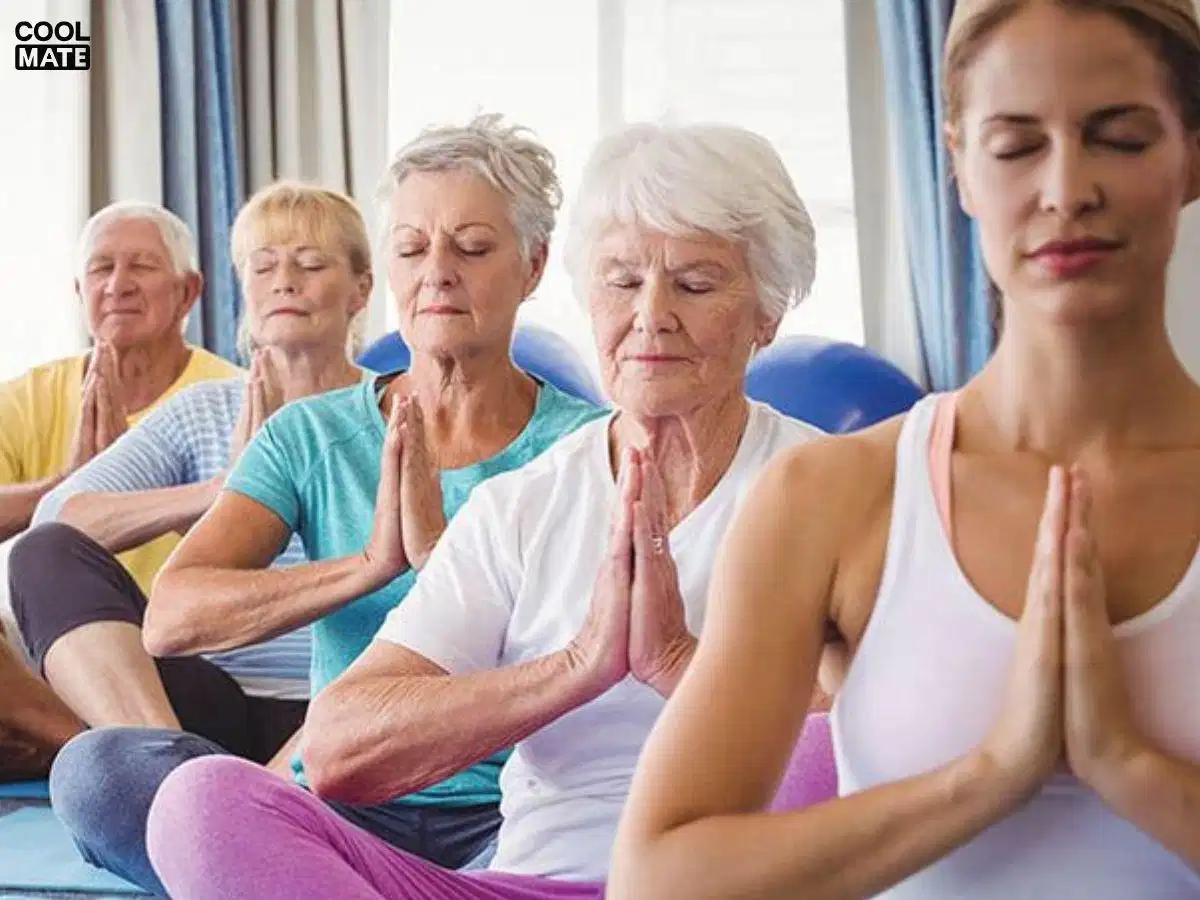 Yoga xóa bỏ giới hạn về tuổi tác Yoga xóa bỏ giới hạn về tuổi tác