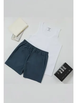 Box Quần Áo Nam Mua 1 Được 2 Gồm Áo và Quần Short góc nhìn khác