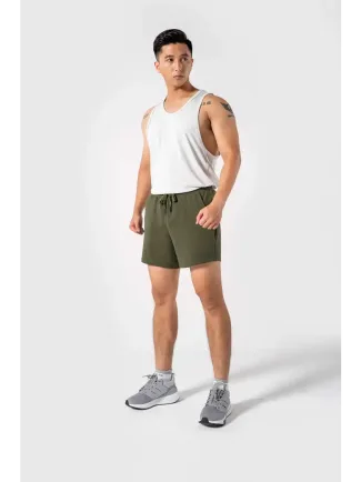 Quần Short Nam Tập Gym 6 Inch Thoải Mái Phong Cách Thể Thao góc nhìn khác